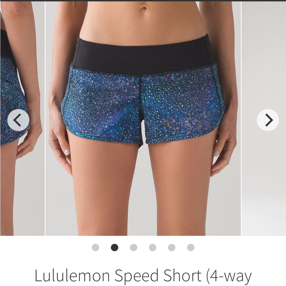 Lululemon Speed Up Shorts